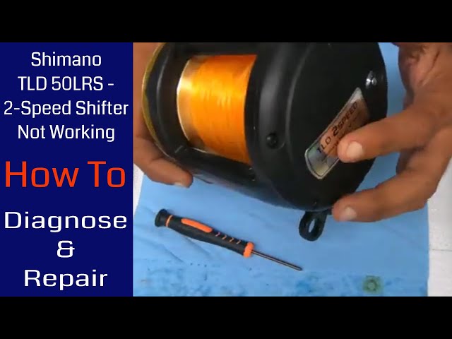 Shimano TLD 50LRS Handle Shaky And Hard To Crank - How to diagnose &  service 