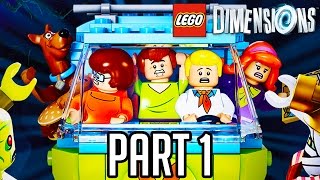 LEGO Dimensions Scooby Doo Gameplay Part 1 - Level + Team Pack Walkthrough!! (PS4/XB1 1080p HD)