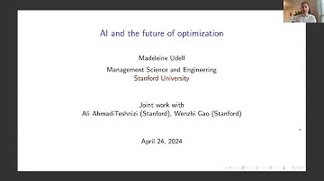 AI and the Future of Optimization