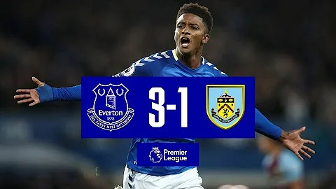 EVERTON 3-1 BURNLEY | PREMIER LEAGUE HIGHLIGHTS | ...