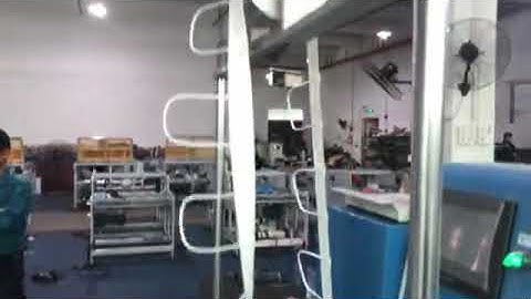 automatic paper handle making and pasting machine for shopping bag