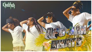 Video voorbeeld van "Khalifah - Apo Nak Dikato (Official Music Video)"