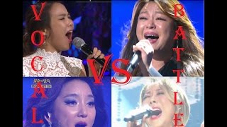Vocal Battle! Sohyang VS Yangpa VS Bada VS Lee Younghyun (C5-A5)