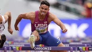 Devon Allen 🇺🇸 | hurdling montage