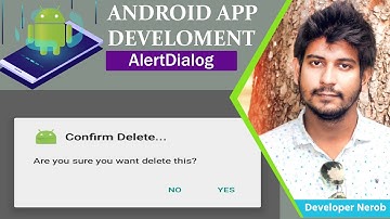 Android Bangla Tutorial how to created alert dialog in android