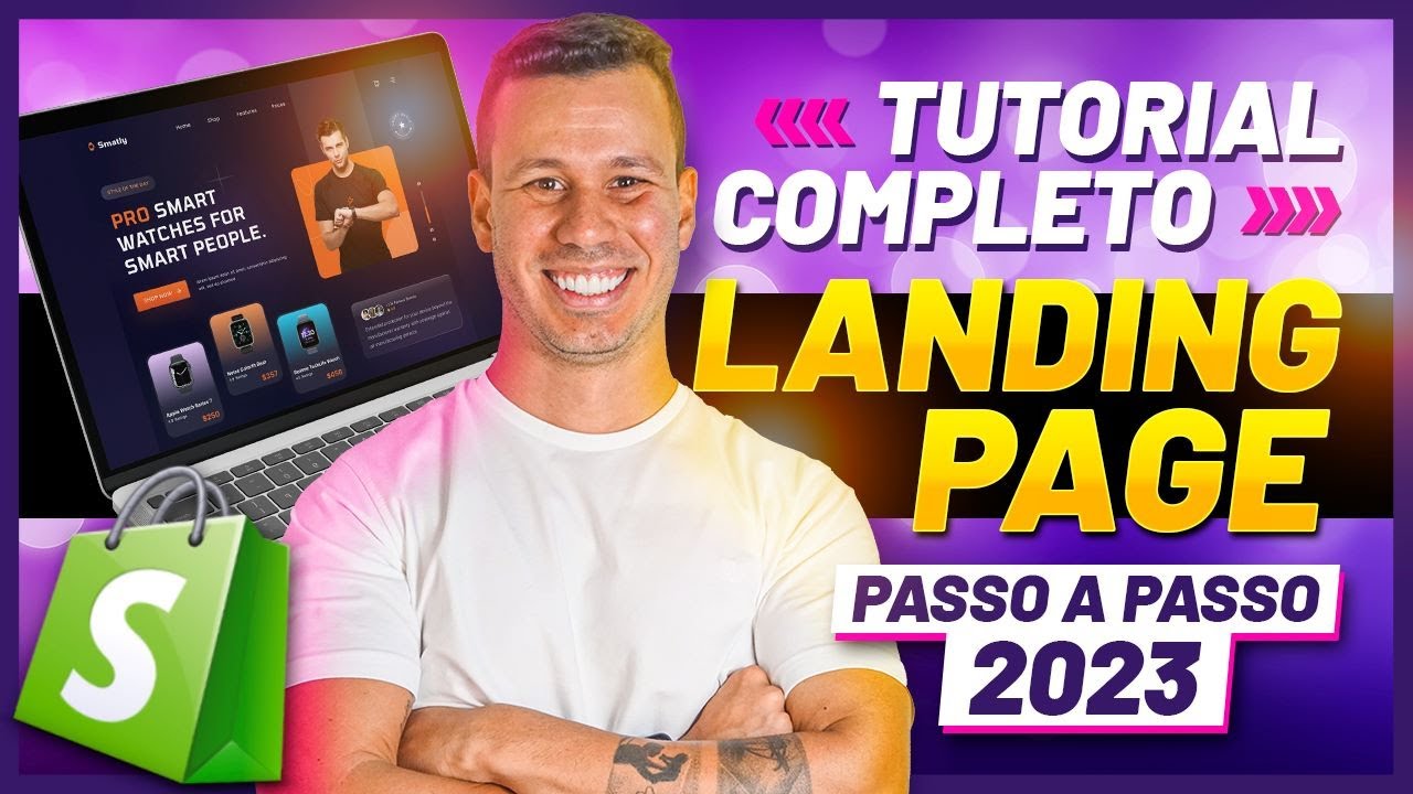 COMO CRIAR UMA LANDING PAGE DE DROPSHIPPING DO ZERO [PASSO A PASSO ...