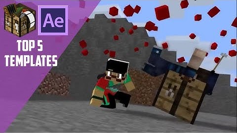 Top 5 Minecraft Animation Intro Templates [Mine-imator, AE]