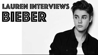 JUSTIN BIEBER INTERVIEW (2010) | Lauren Toyota