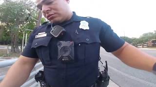 09/23/17 open carrying outside hardberger park.