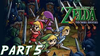 THE LEGEND OF ZELDA: FOUR SWORDS ADVENTURE *PART 5* VILLAGE OF THE BLUE MAIDEN