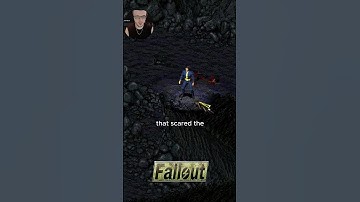Fallout 1 Rat Caves😨#fallout#falloutlore#fallout1 #gaming #funny #elderscrolls #videogameseries