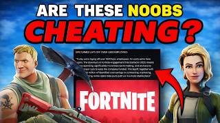 He Won his first tournament...is he Cheating (Fortnite shutting down?)