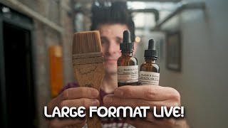 8x10 Platinum Palladium Printing  - Q&A - Large Format LIVE!