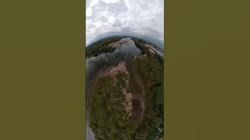 First Light: Aerial Adventure with Insta360 Sphere on DJI Mavic Air 2 & Air 2S | #Shorts