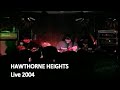 Capture de la vidéo Hawthorne Heights Live At Ace's Basement Full Set  June 16, 2004