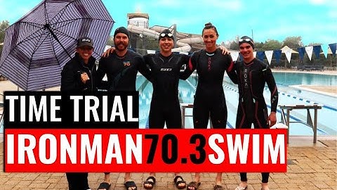 PRO TRIATHLETE & COACH PREP FOR IRONMAN SWIM || 70.3 SWIM TIPS
