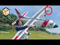 Diy c130 hercules rc plane keeps flying with 3 engines