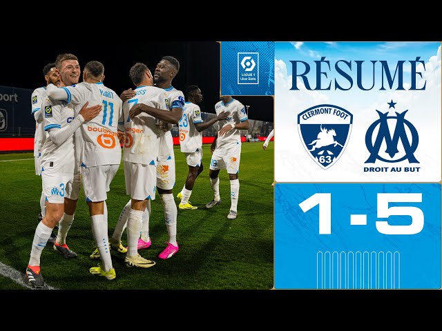 CF63 1-5 OM l Le résumé du match