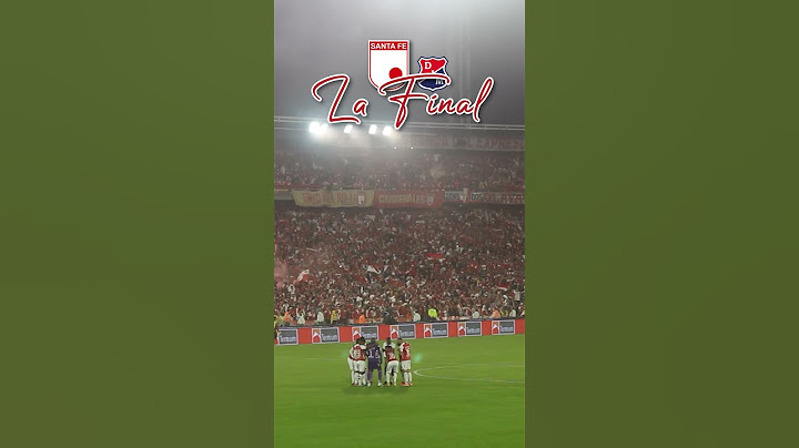 FINAL INDEPENDIENTE SANTA FE vs Medellín 🔥 ¡La pasión por Santa Fe no se explica, se vive! 🔴⚪