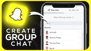 How To Create a Groupchat on Snapchat