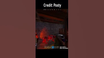 This Raid Defense Saved His Insane Wipe In Rust #shorts