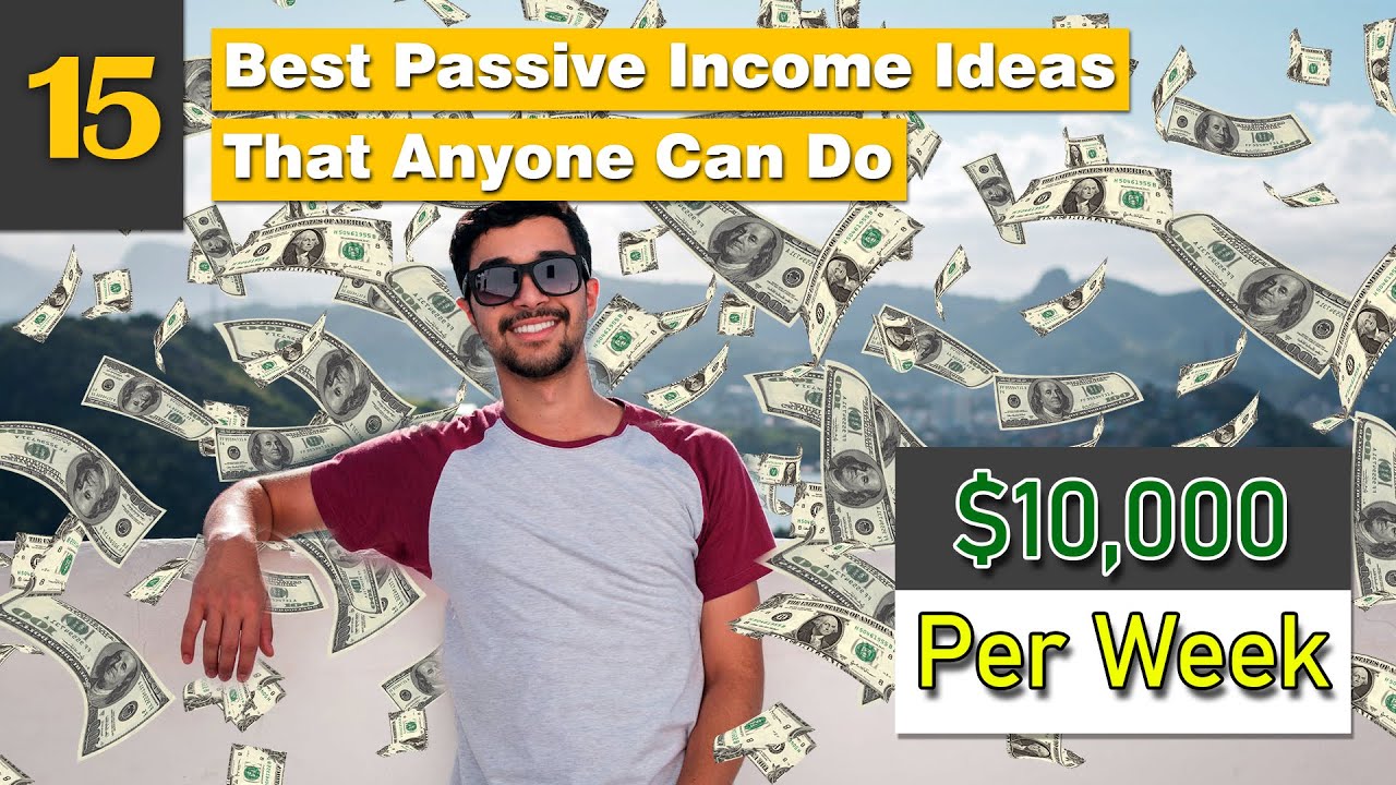 15 Best Passive Income Ideas That Anyone Can Do - YouTube