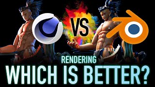 CINEMA 4D VS BLENDER // Rendering // Which is better?
