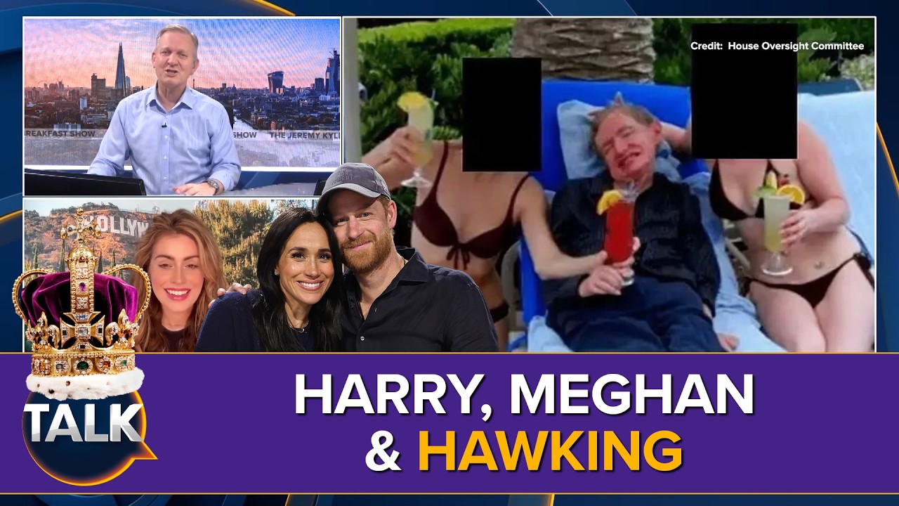 Harry And Meghan Markle's 'Moral Superiority Card | Plus Stephen Hawking's Carers On Epstein Island