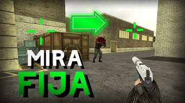 cómo HACER que la MIRA NO se AGRANDE en cs 1.6 2023