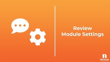 NetZone CMS 101: Review Module Settings