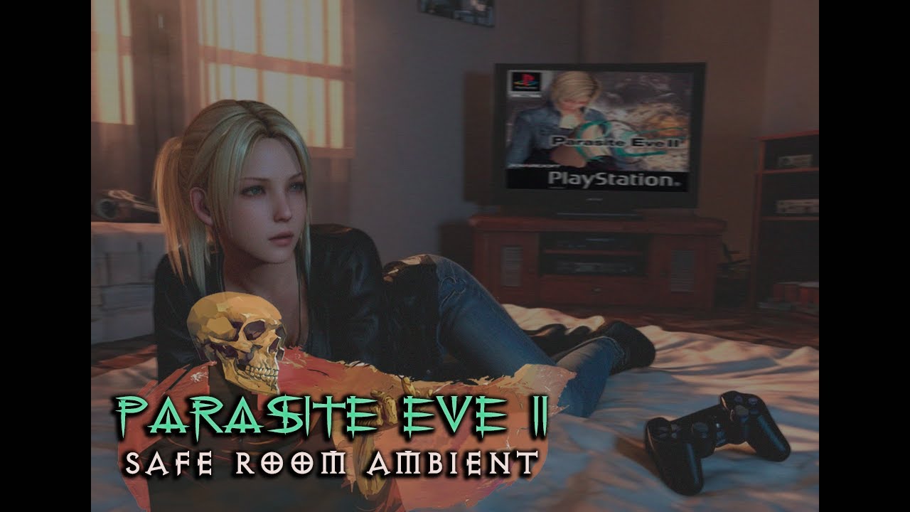 Parasite Eve Safe Room Ambiance White Noise 🌑🌸✨ музыка для