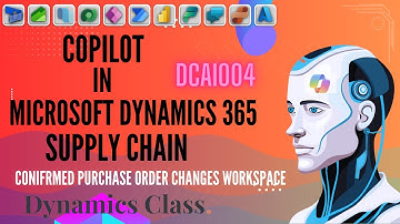 Copilot in Microsoft Dynamics 365 Supply chain: DCAI004