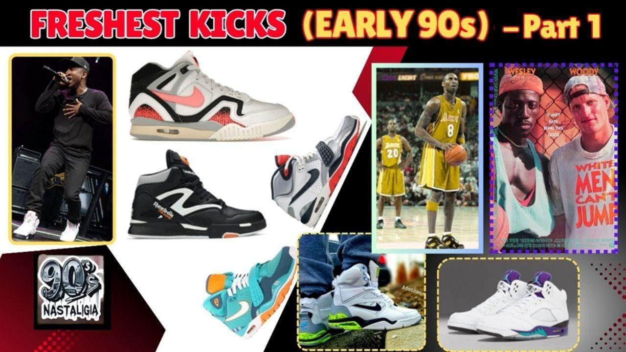 The Most Iconic 90’s Sneakers You Need to See – Part 1!