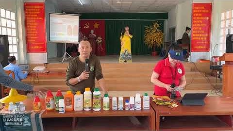 Hội thảo nông dân tại xã Long Hưng, TX Gò Công, Tiền Giang: Giới thiệu các sản phẩm của An Nông