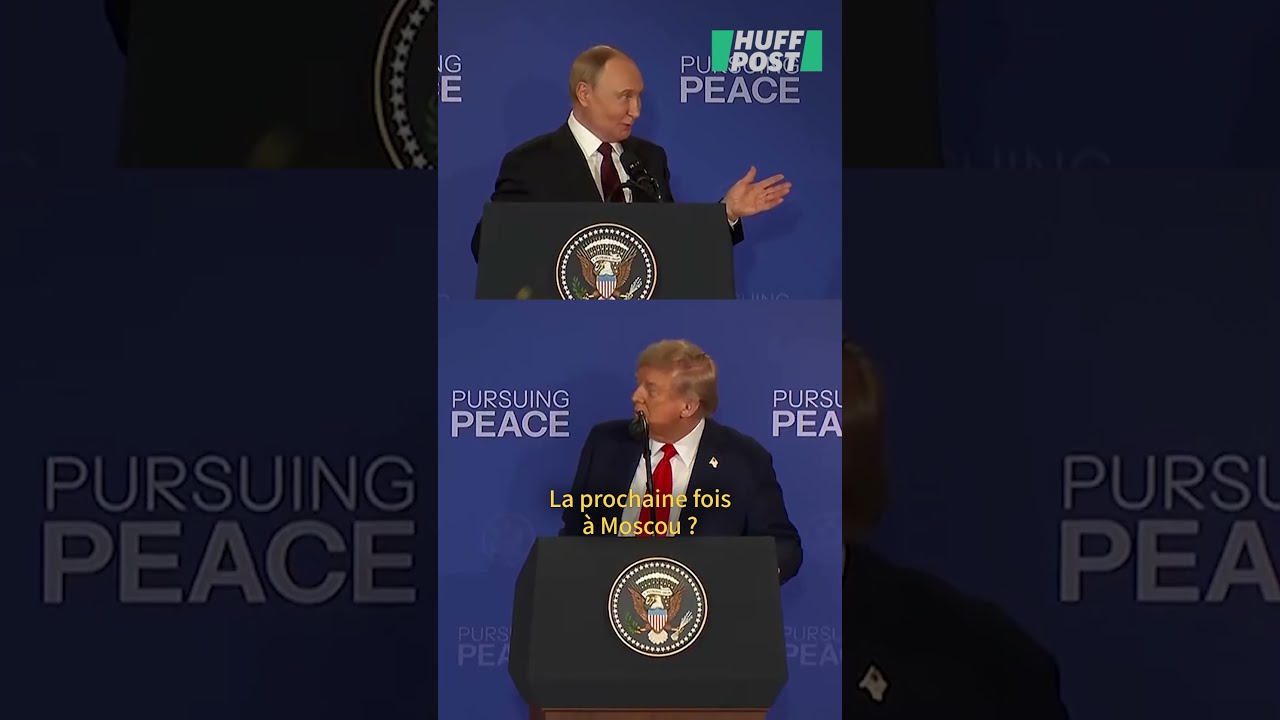 Vladimir Poutine Fait Une Invitation Surprise Donald Trump La Fin Du Sommet En Alaska