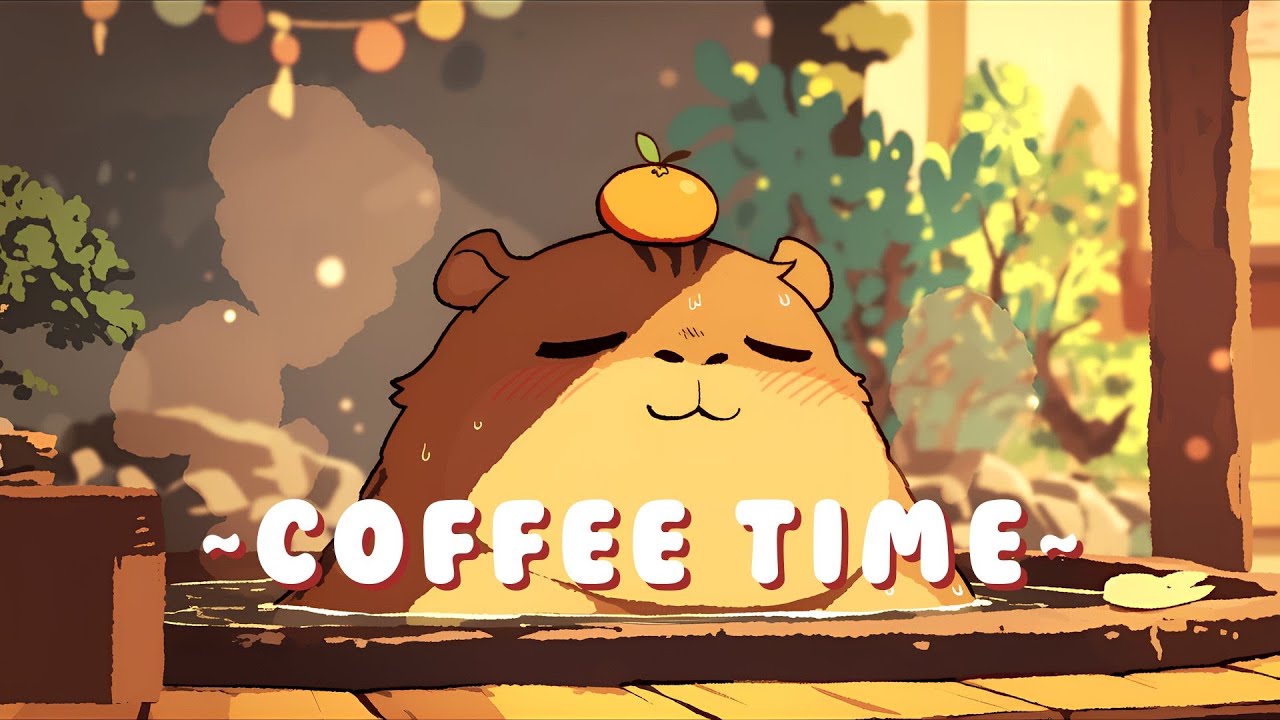 Capybara Chill Radio - Lofi Hip Hop for Studying ~ Relaxing Vibes ~ 🦫 🎵 🌙 | Background Music