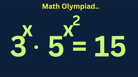 A Nice Math Olympiad Problem | You Should Know This Trick.