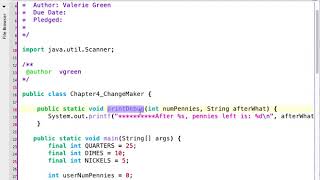 Chapter 4: Adding parameters, part 3