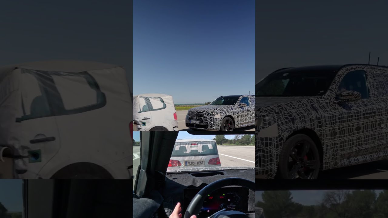 Emergency Braking In The New BMW X3