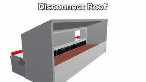 Back & Flopper Kit Assembly - Front/Rear Rollout Nest Boxes - HenGear.com