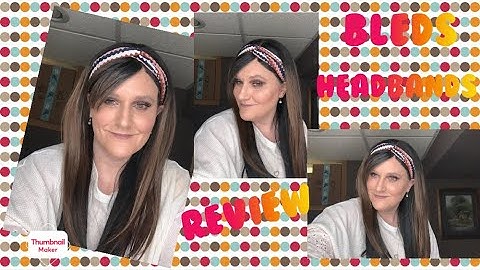 CUTE BOHO STYLE AMAZON HEADBANDS REVIEW |FT BLEDS HEADBANDS|6 Pack|Chiffon|$9.99|CAN WEAR WITH A WIG