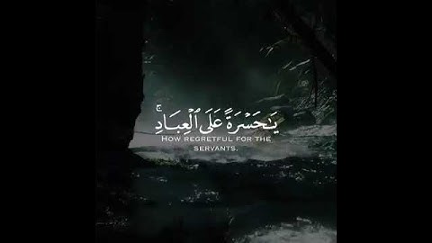 " ياحسرة على العباد " تلاوة باكية😭😭 للقارئ #شريف_مصطفى #سورة_يس #حالات_واتس #قران_كريم #راحة_نفسية