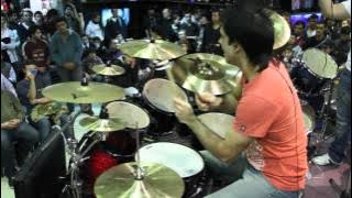 Fede Rabaquino - Clinica de bateria - Todomusica Drum Workshop (LIVE Drum Cover) 'So Lonely' Police