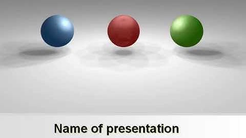 RGB Color Model PowerPoint Template by PoweredTemplate.com