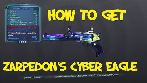 Borderlands: The Pre-Sequel - How to Get "Zarpedon