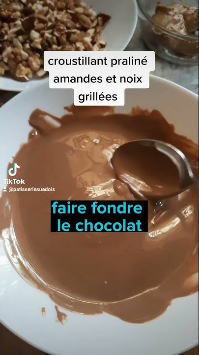 croustillant praliné feuilletine amandes et noix grillées - YouTube