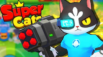 THIS GAME IS SO ADDICTIVE! | Super Cats (Part 1) | Gameplay, Android