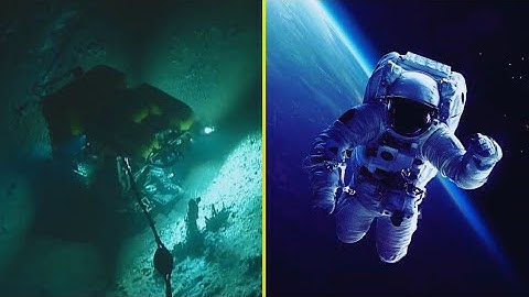 Ruimtevaart versus diepzeeonderzoek: wat is uitdagender?