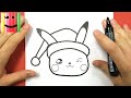 Dessin A Imprimer Kawaii Pikachu