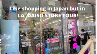 Daiso Japanese store tour in LA! Like shopping in Tokyo in the U.S! #japan #losangeles #daiso